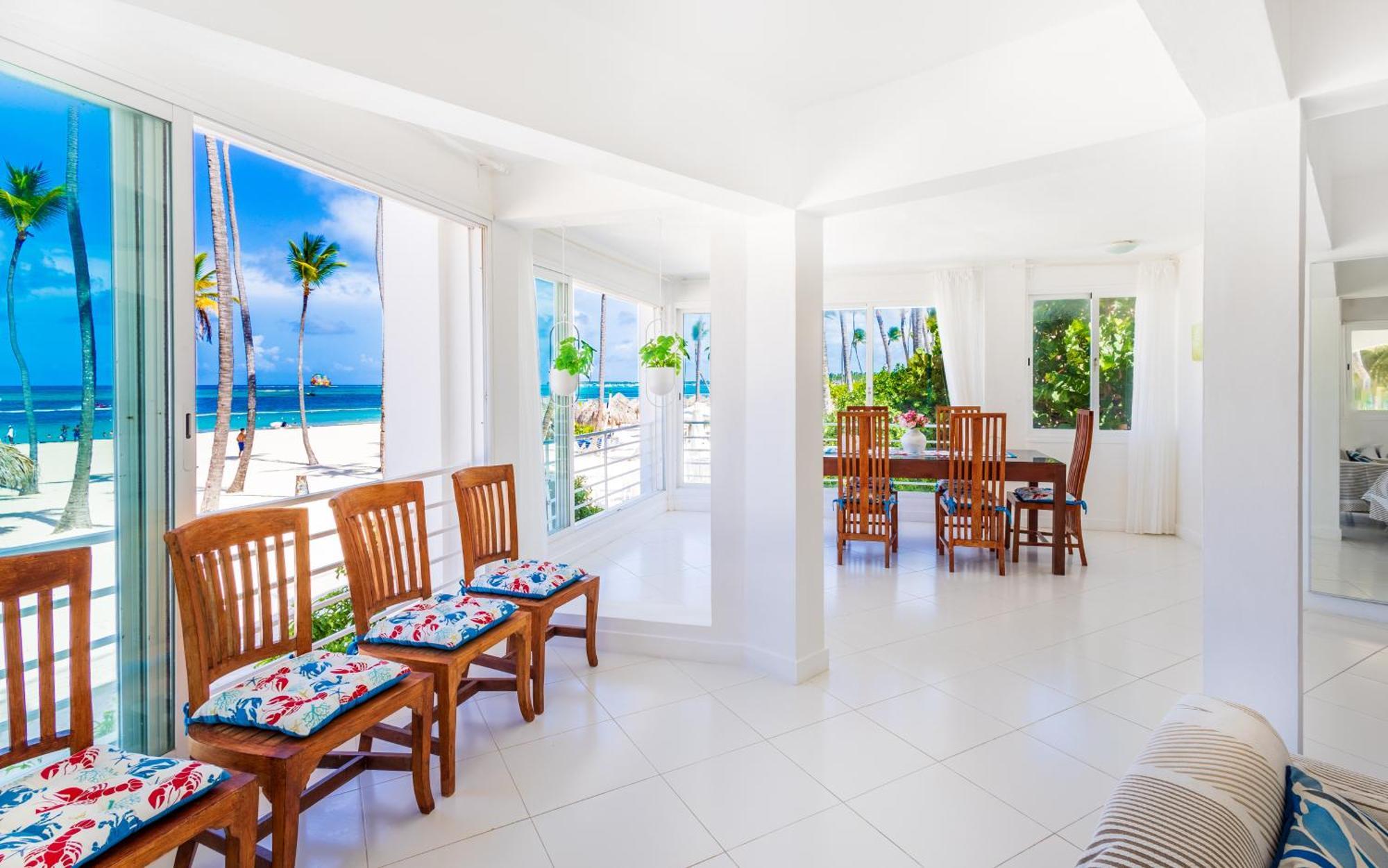 Prime Ocean View Punta Cana Apartments - 3-Bedroom Getaway With Private Terrace On Bavaro Beach Esterno foto