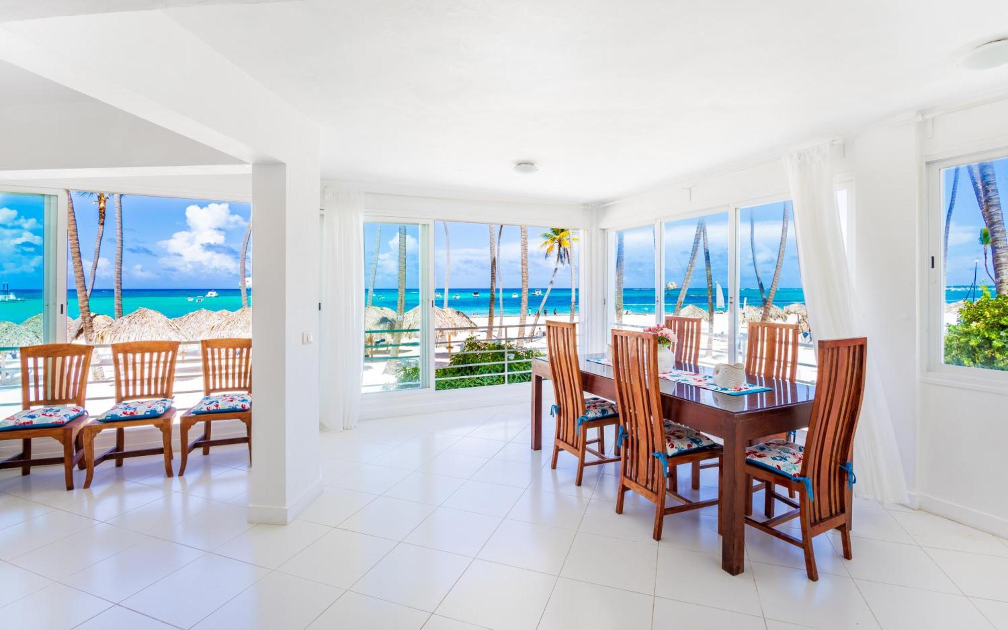 Prime Ocean View Punta Cana Apartments - 3-Bedroom Getaway With Private Terrace On Bavaro Beach Esterno foto